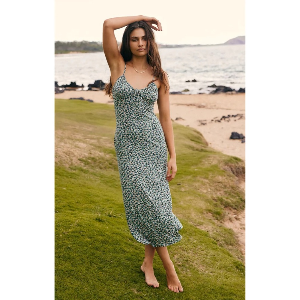 Z Supply Melinda Ditsy Floral Midi Dress - size XS